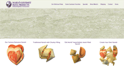 Desktop Screenshot of mariasgourmetpasta.com